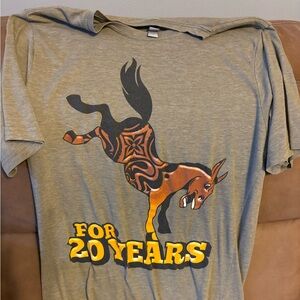 Govt Mule tour tshirt, next level shirt, size small